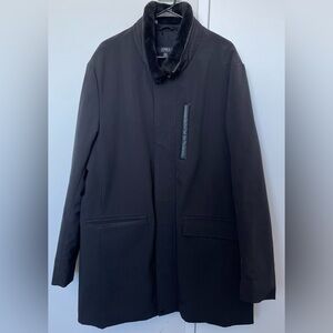 Jones New York Men's Dark Trench Coat Winter